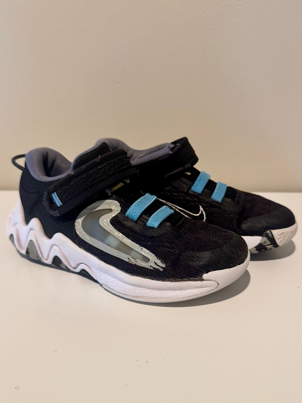 Nike Giannis Immortality 2 PS 'Black University Blue’ Kids Shoes Size US 13C